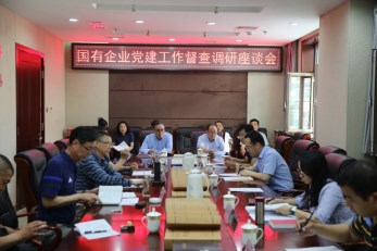 國有企業(yè)黨建工作第三督查調(diào)研組來甘肅演藝集團督查調(diào)研工作