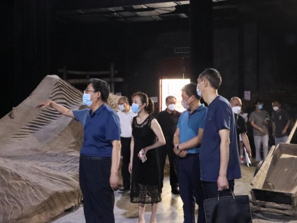 集團領導赴話劇院（甘肅兒童劇院）督導復工復產工作