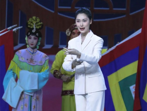 甘肅演藝集團敦煌藝術團優秀青年演員潘鈺受邀參加中央廣播電視臺文藝節目中心舉辦《激揚青春夢——2023年五四青年節京劇演唱會》錄制