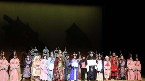 展華夏之國粹·演秦腔之經典—— 甘肅演藝集團秦腔藝術劇院大型歷史劇 《蔡文姬》 華麗綻放第十八屆中國戲劇節